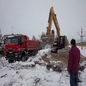 Rozbiórka peronu w Terespolu